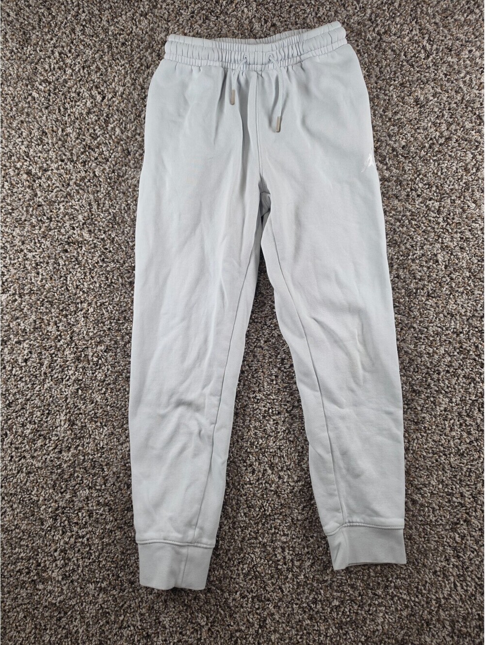 Air Jordan Boys Sz M Light Blue Jogger Sweatpants Pants Athletic